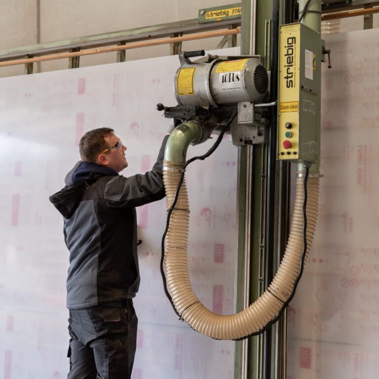 Materialvorbereitung bei Termotom