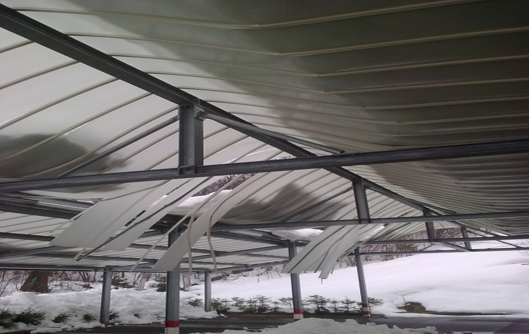 Prevelik ločni razpon